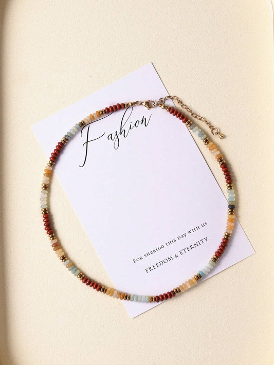 Multicolor Beaded Necklace