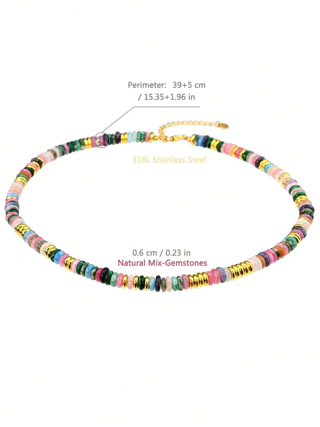 Multicolor Tourmaline Necklace