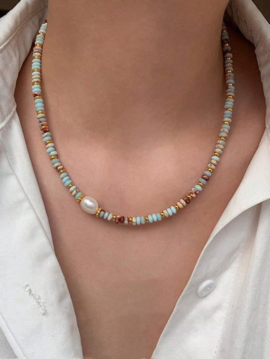 Retro Multicolor Necklace