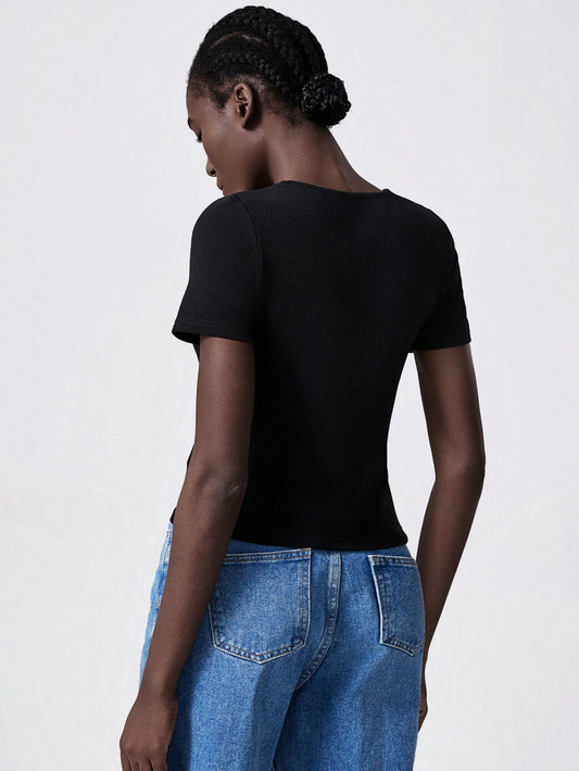 Black Button Down Shirt