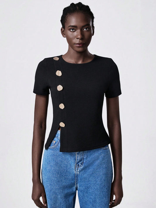 Black Button Down Shirt