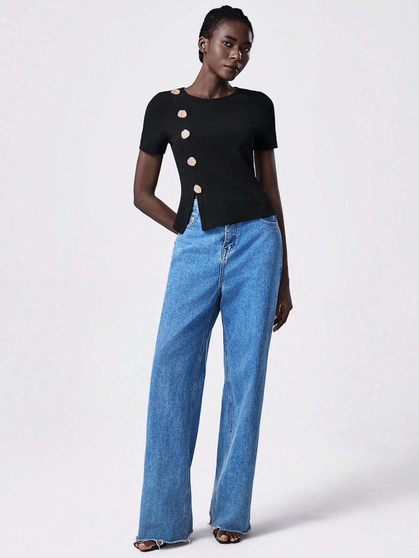 Black Button Down Shirt