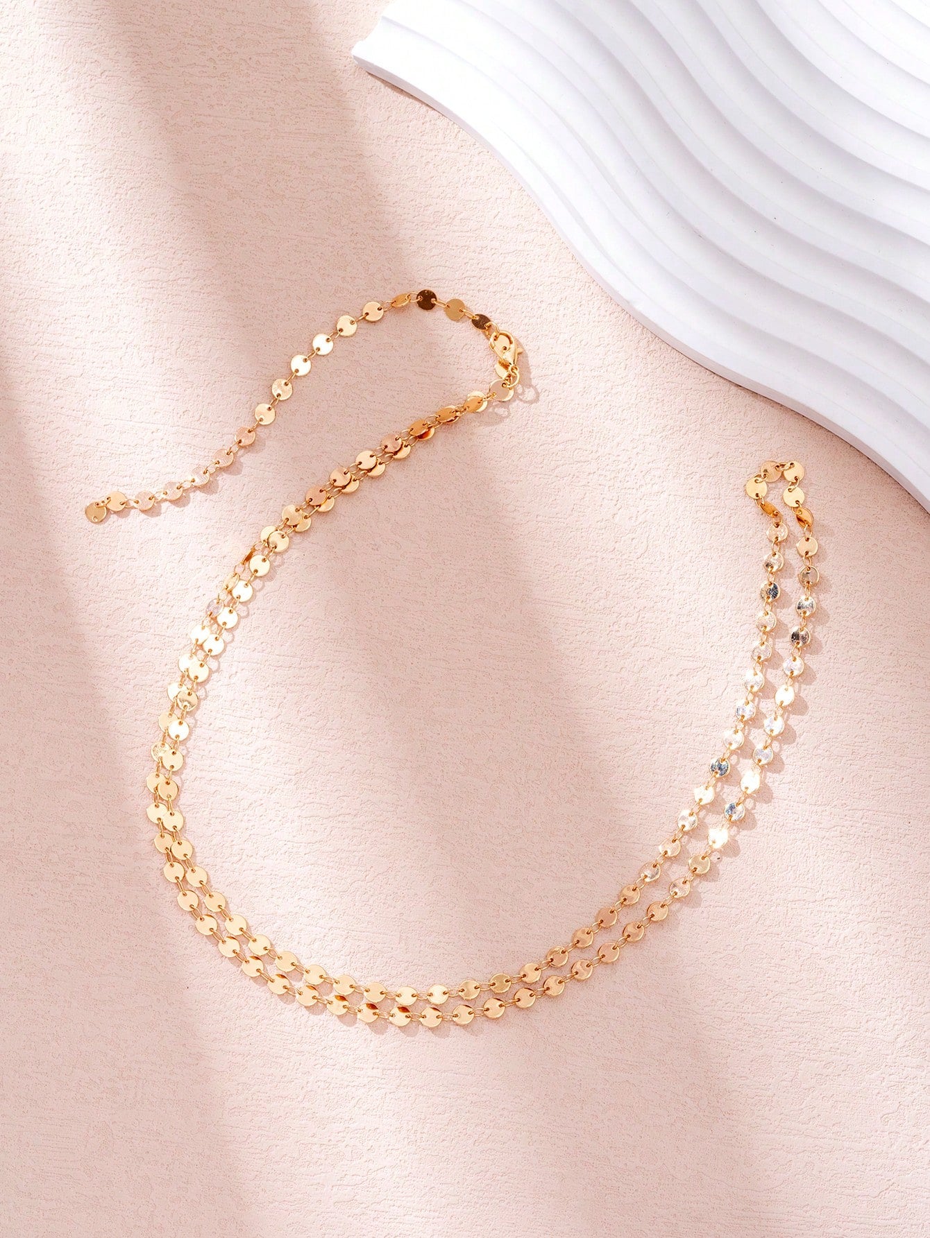 Sequin Tassel Necklace