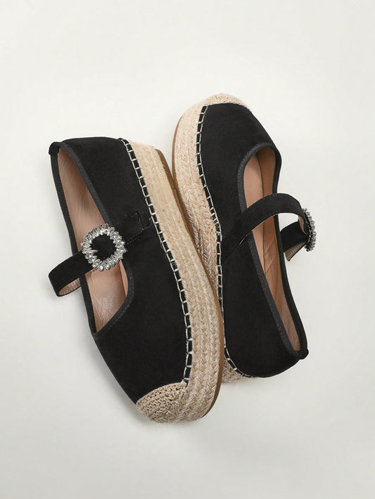 Black Espadrille