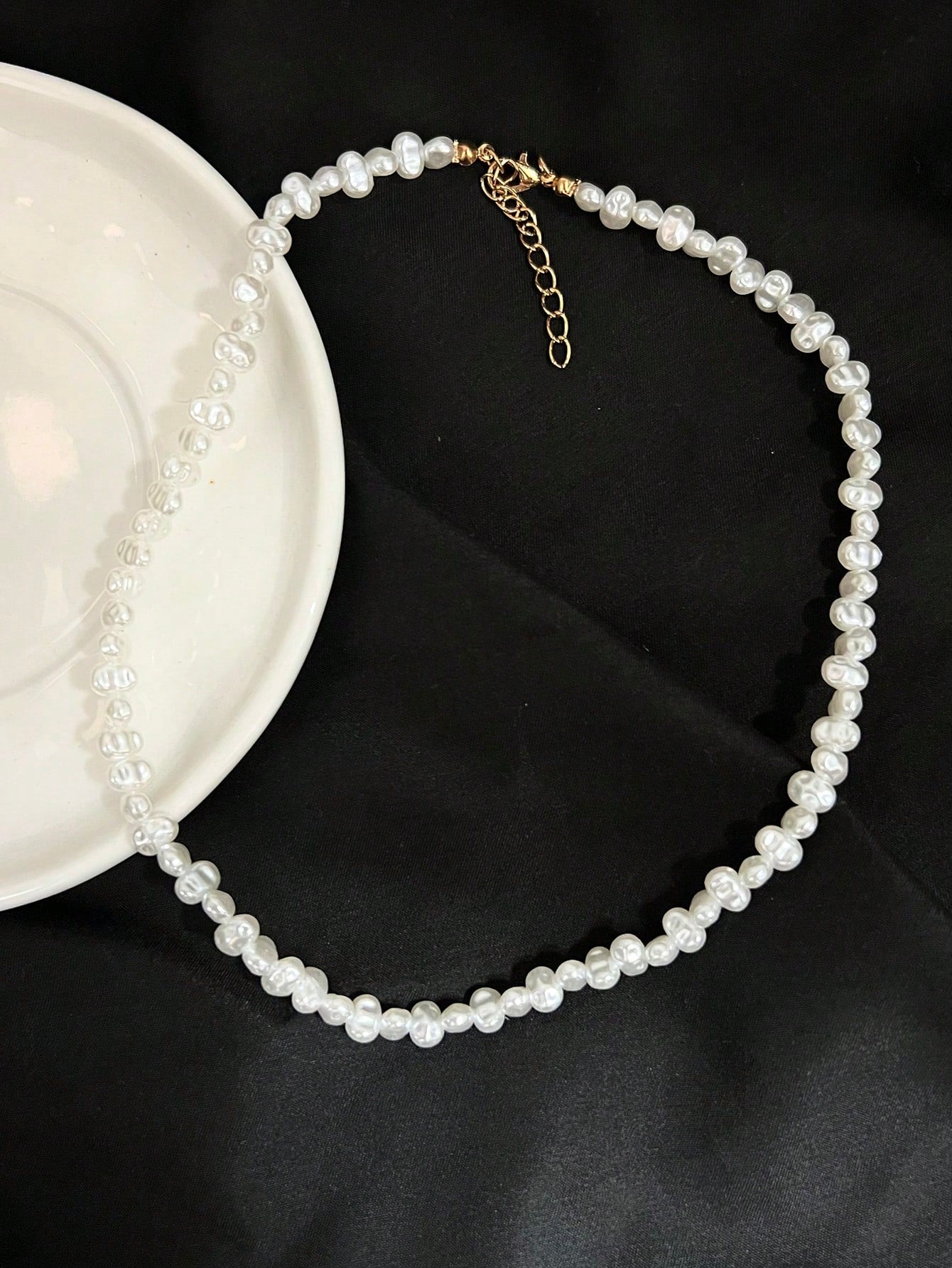 Faux Pearl Necklace