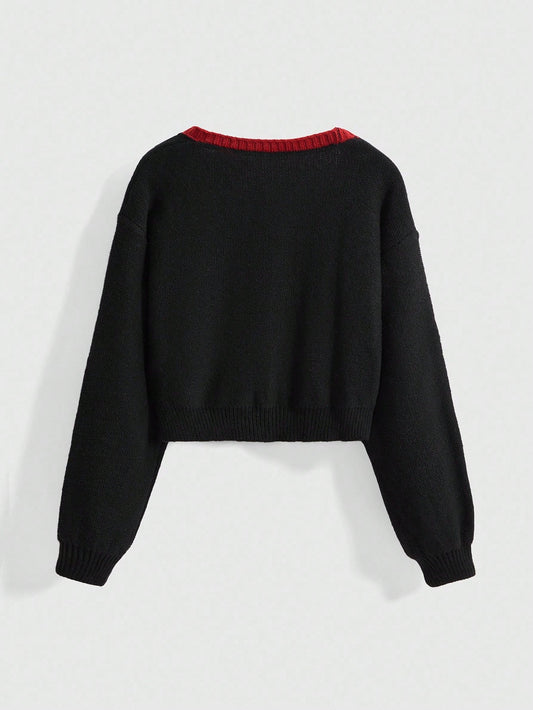 Hearts Knit Cardigan