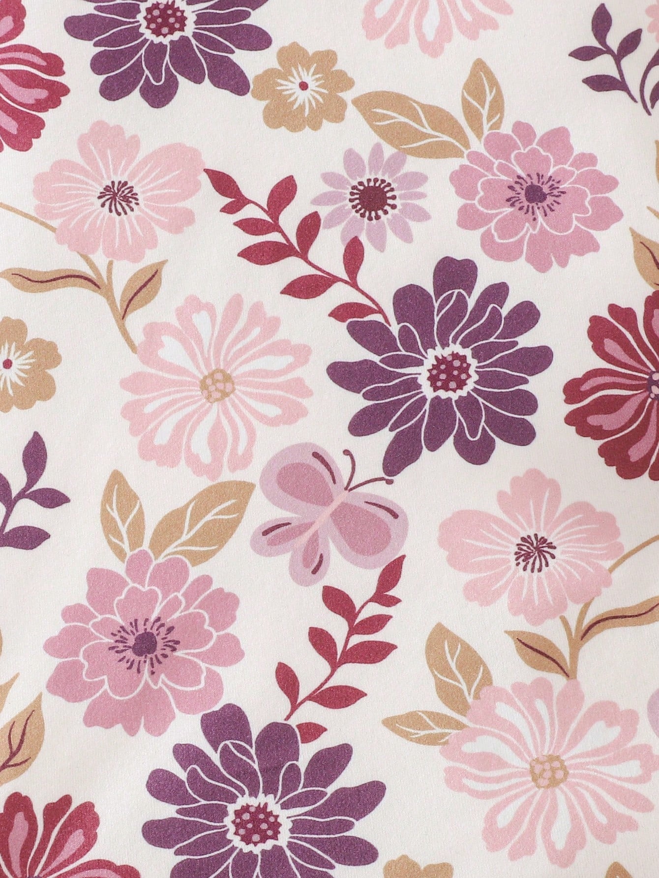 Girls Floral Pajama