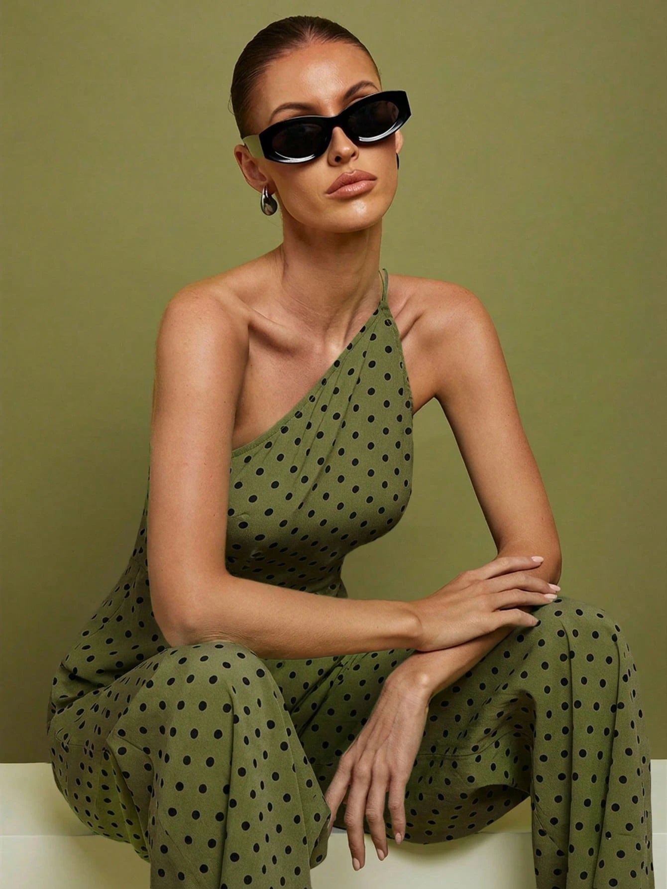 Polka Dot Print 2 Pieces Set