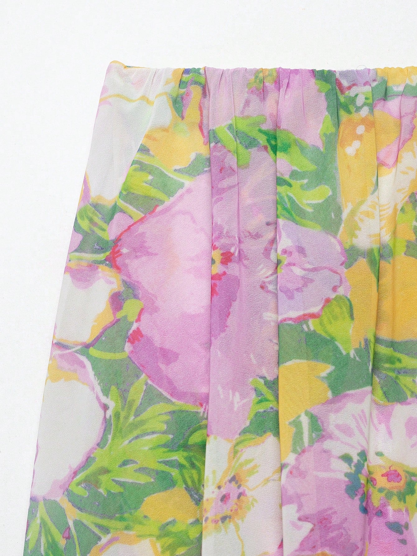 Floral Print Off-Shoulder Dress