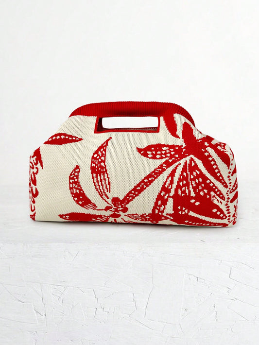 Handheld Knit Clutch