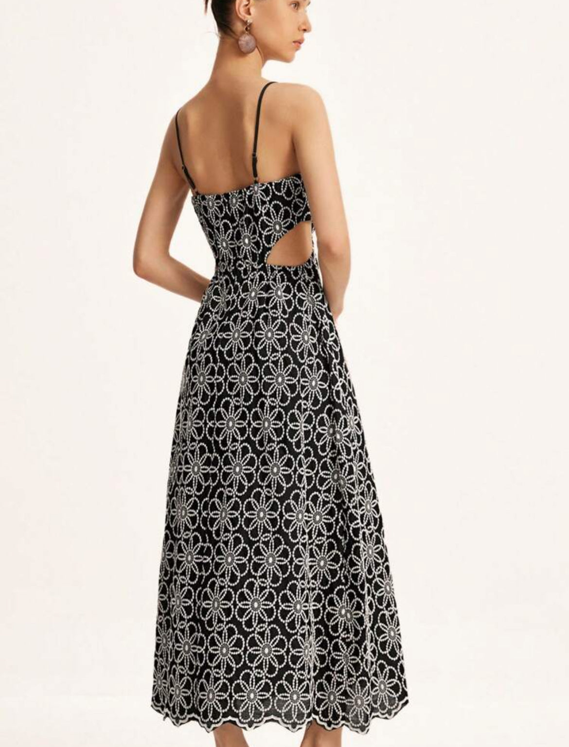 Cut off Floral Dress