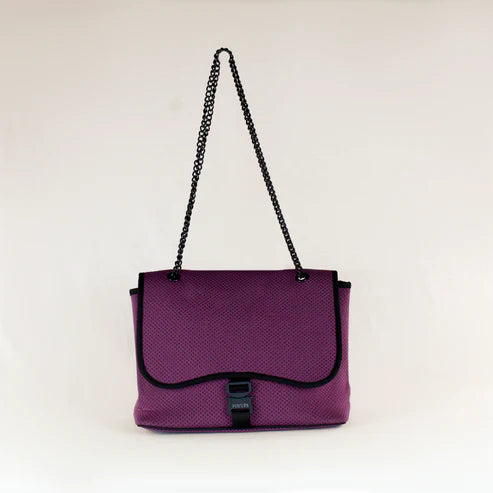 FLAP BASIC CROSSBODY - EGGPLANT