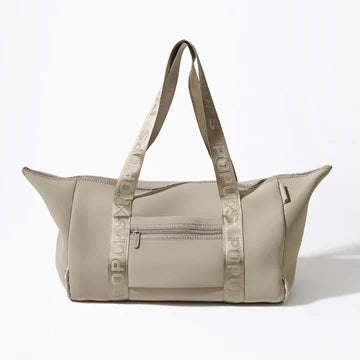 XL ZIPPER TOTE TAUPE