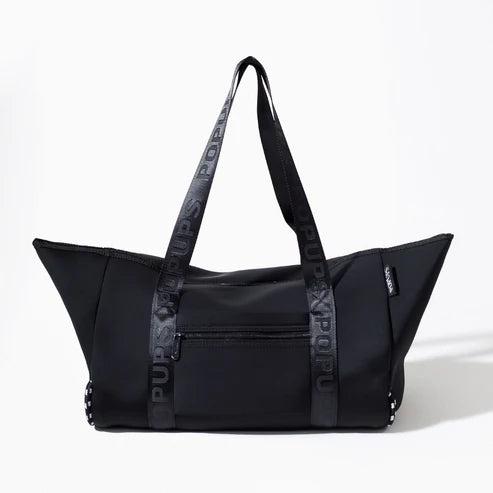XL ZIPPER TOTE BLACK