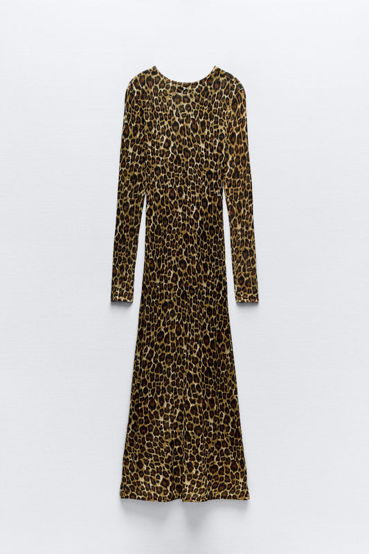 Leopard Print Dress
