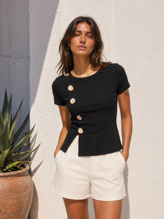 Black Button Down Shirt
