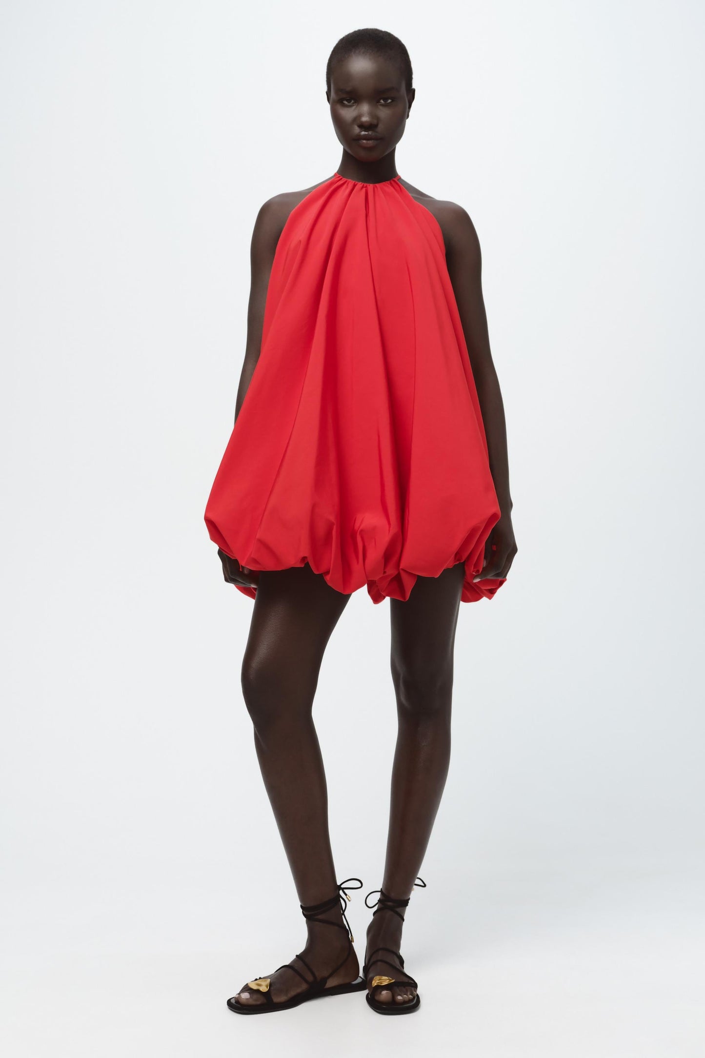 Red Puffy Dress