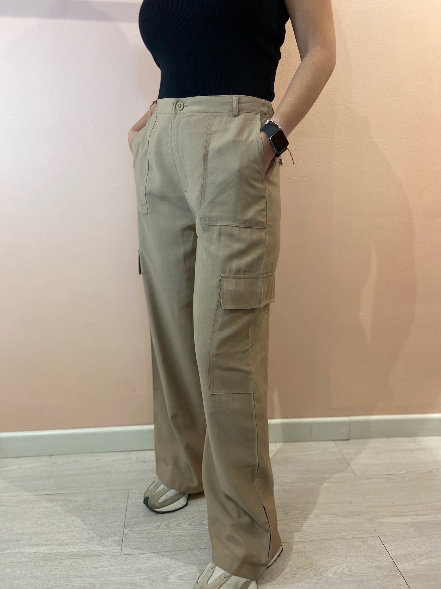 Khaki Cargo Pants