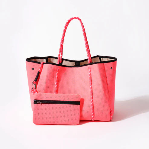 EVERYDAY TOTE BAG - NEON PINK