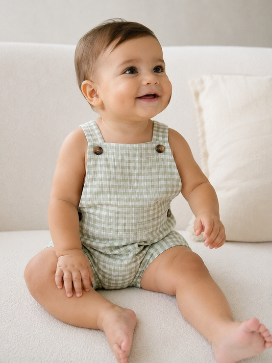 Baby Boy Green Overall