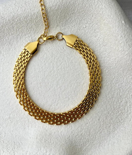 Golden Chain Bracelet