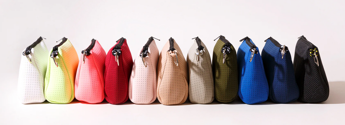 NEOPRENE POUCH - TAUPE