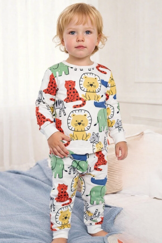 Boys Wild Animals Pajama
