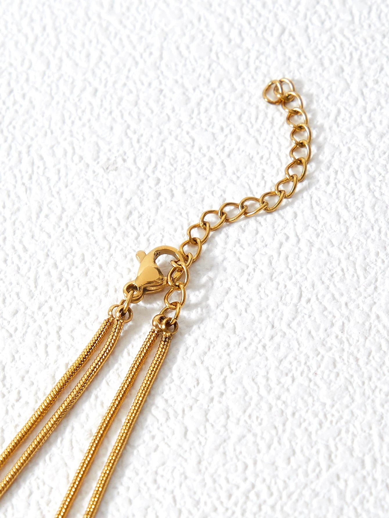 Connected Hoops Necklace