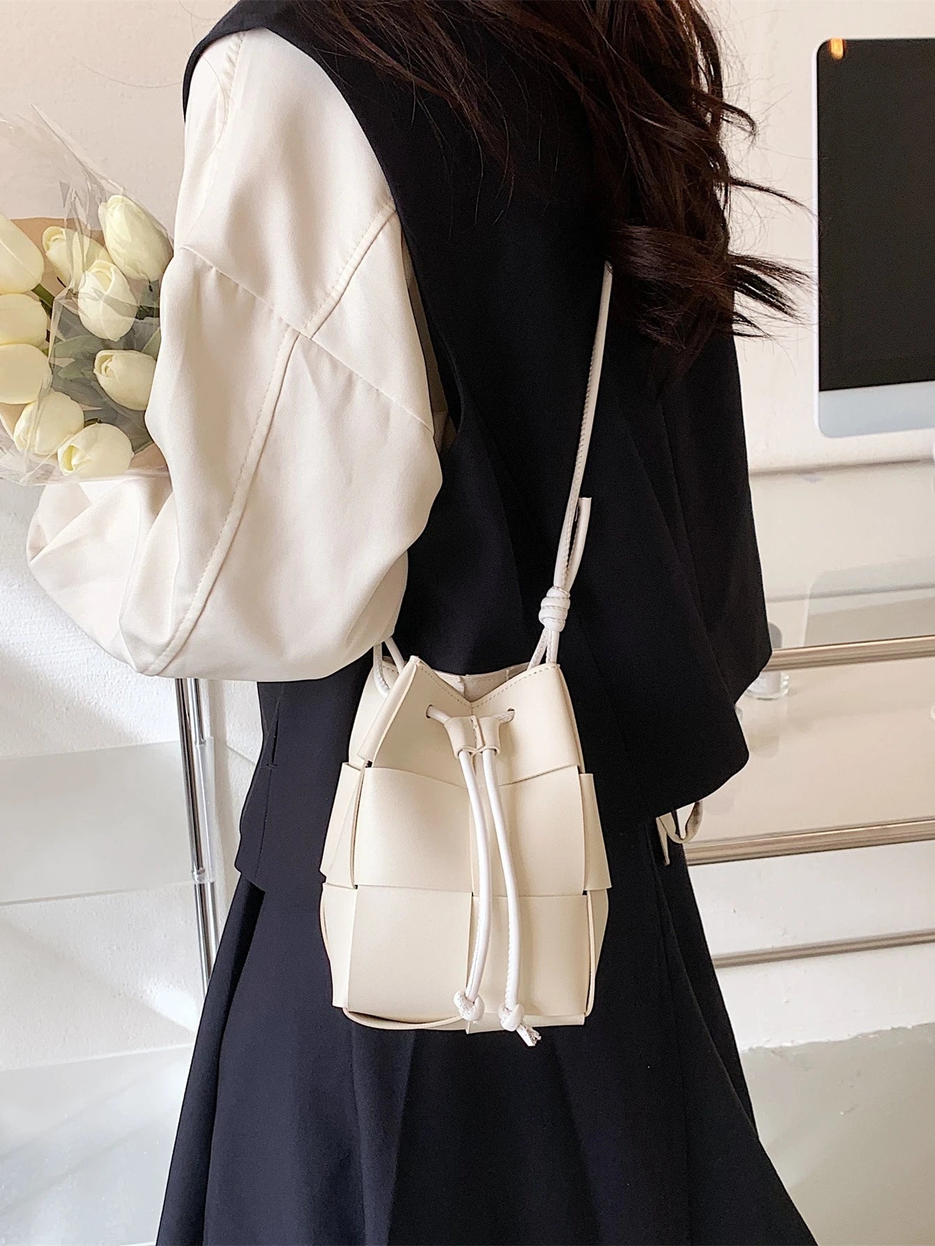 White Small Purse