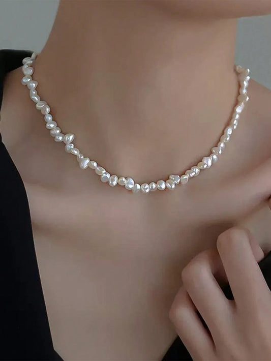 Faux Pearl Necklace