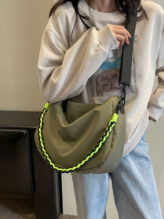 Casual Army Green Bag