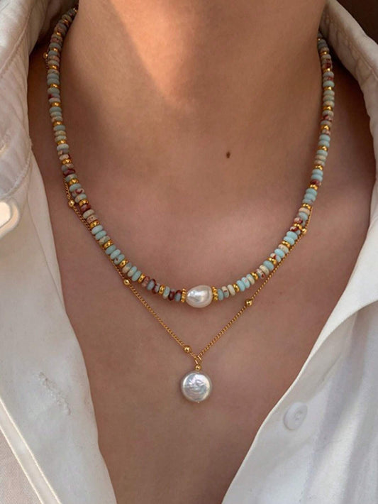 Retro Multicolor Necklace