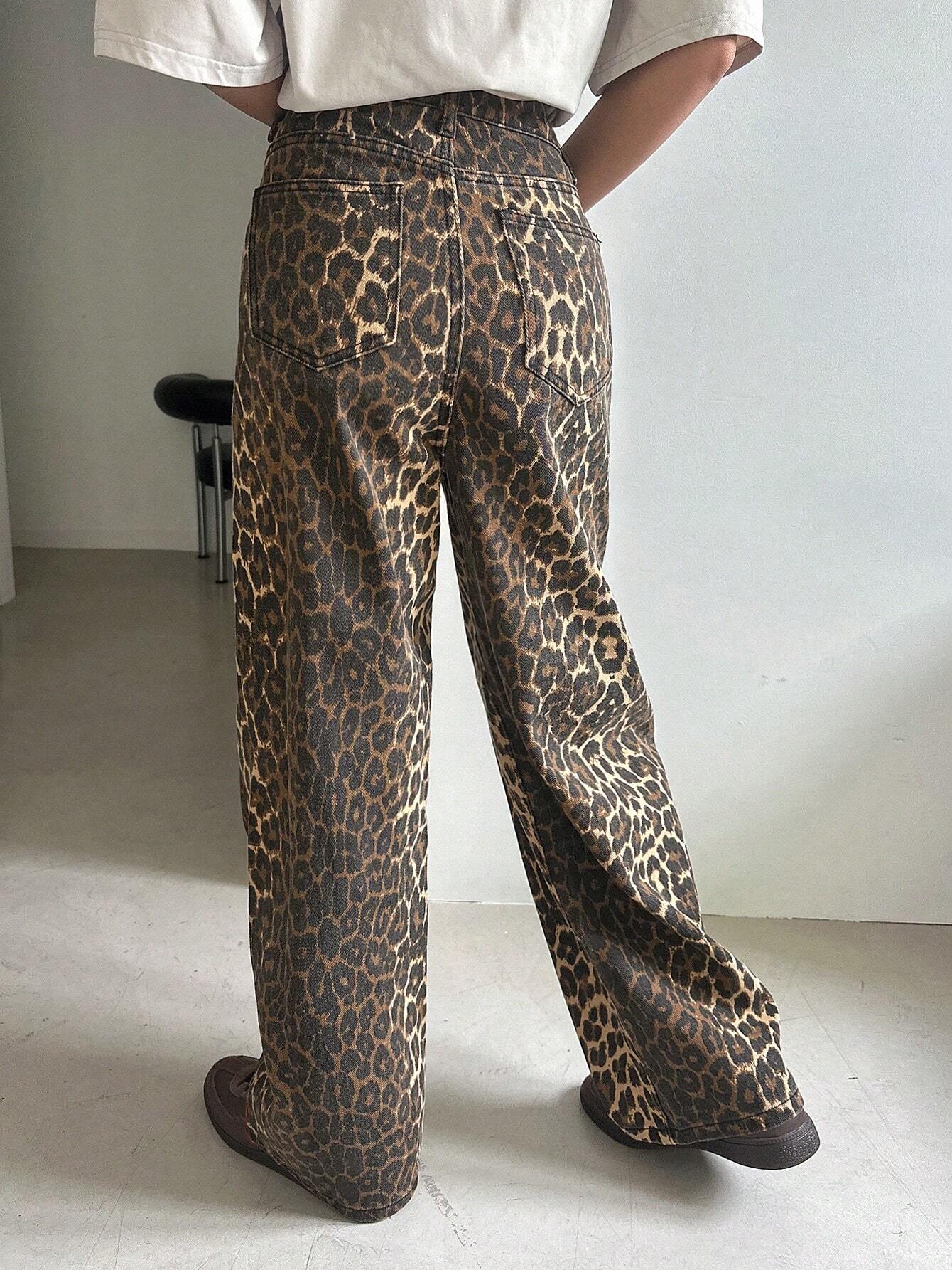 Animal print pants