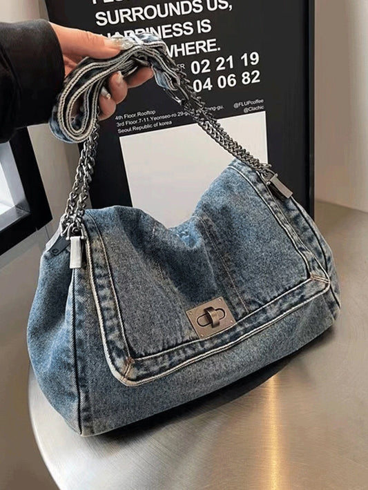 Blue Jean Hand Bag