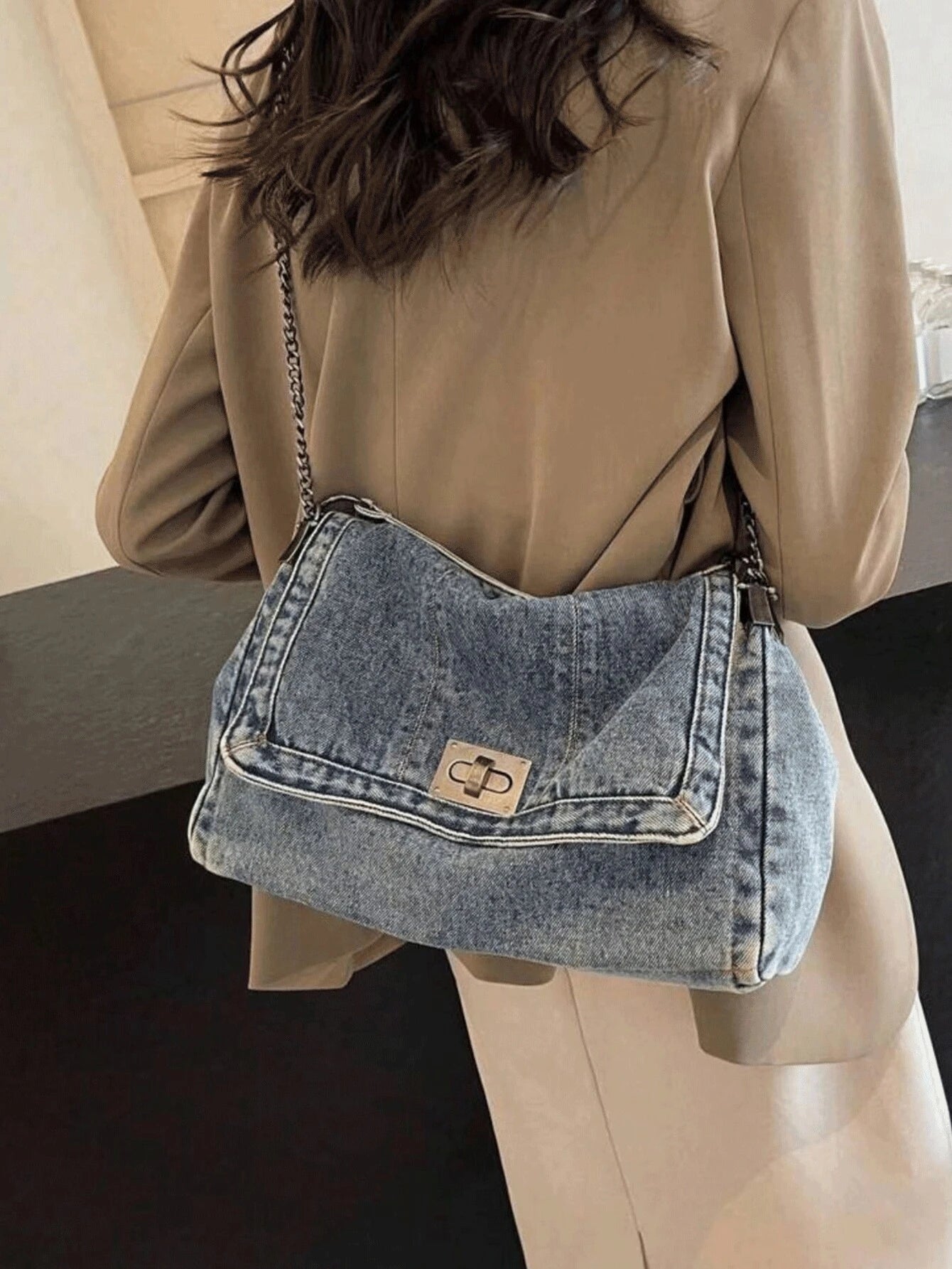 Blue Jean Hand Bag