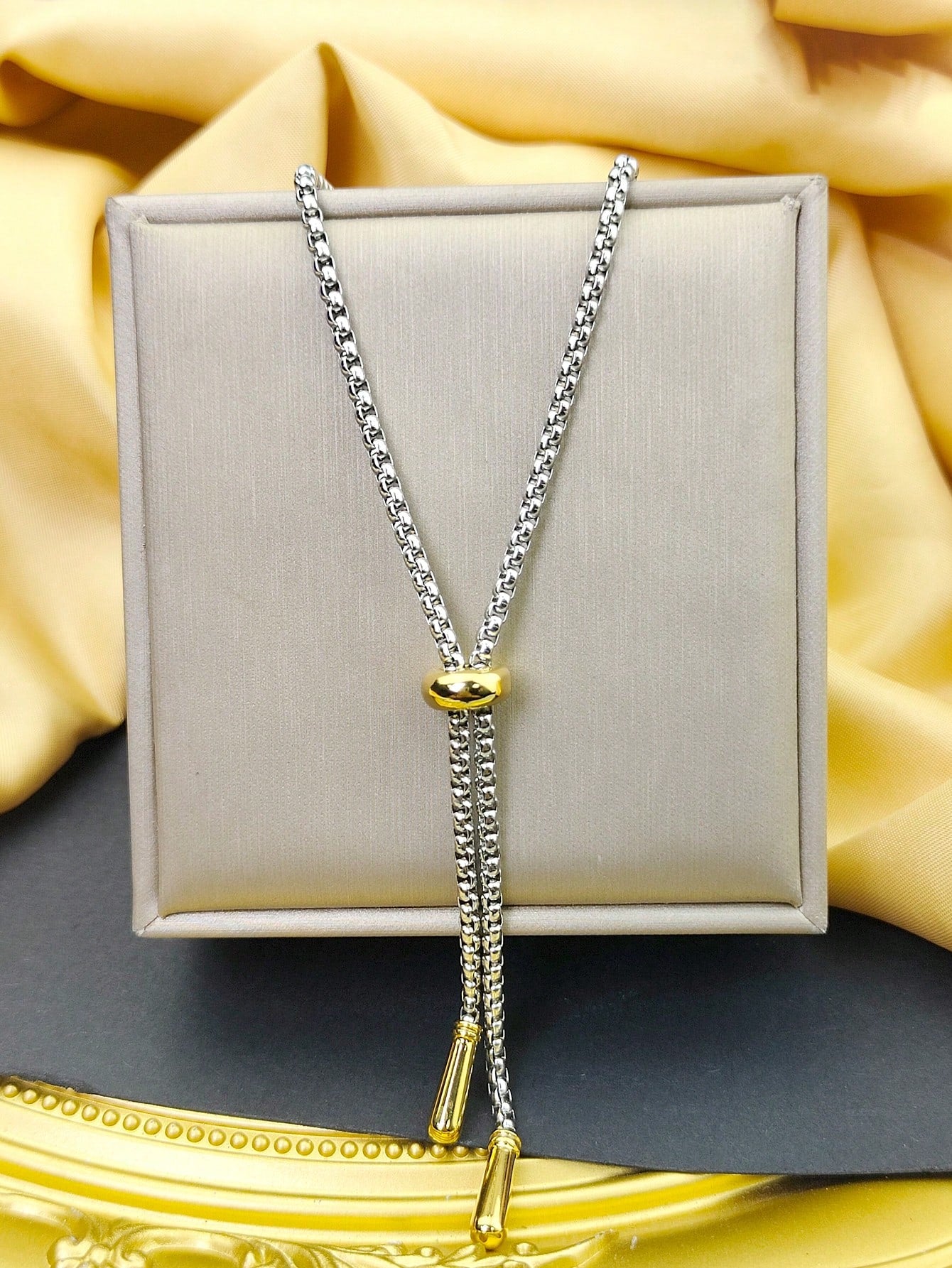 Y-Shaped Tassel Necklace