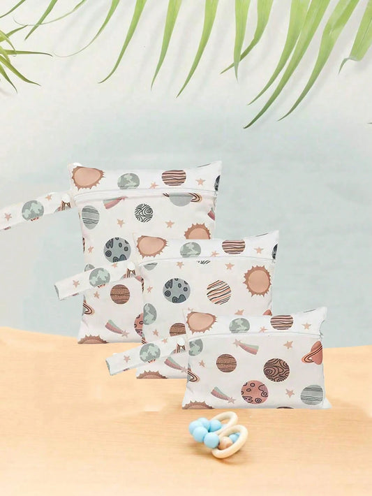 Planet print Pouches for Kids