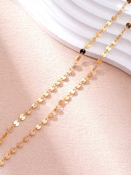 Sequin Tassel Necklace