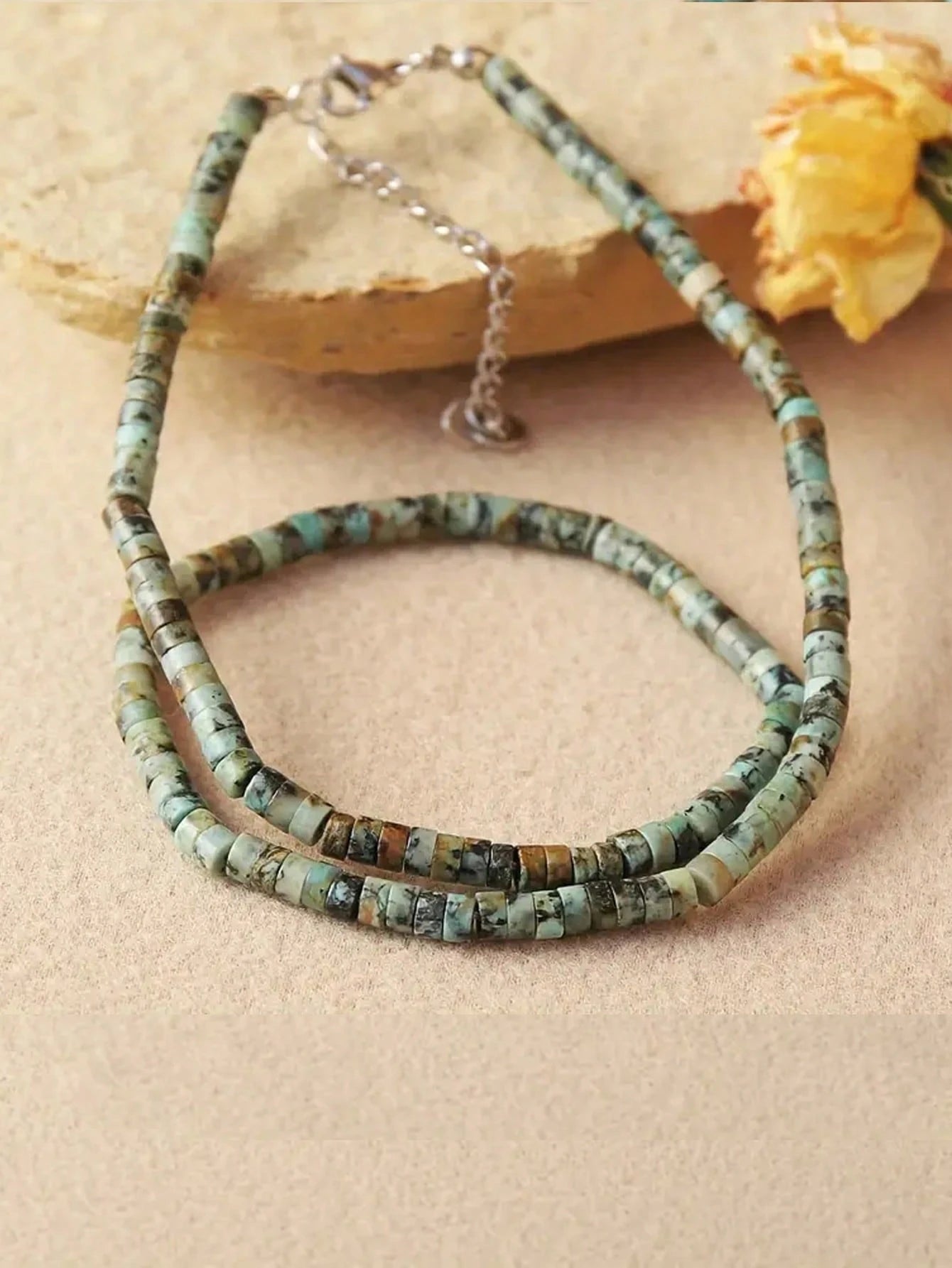 Beach Natural Stone Necklace
