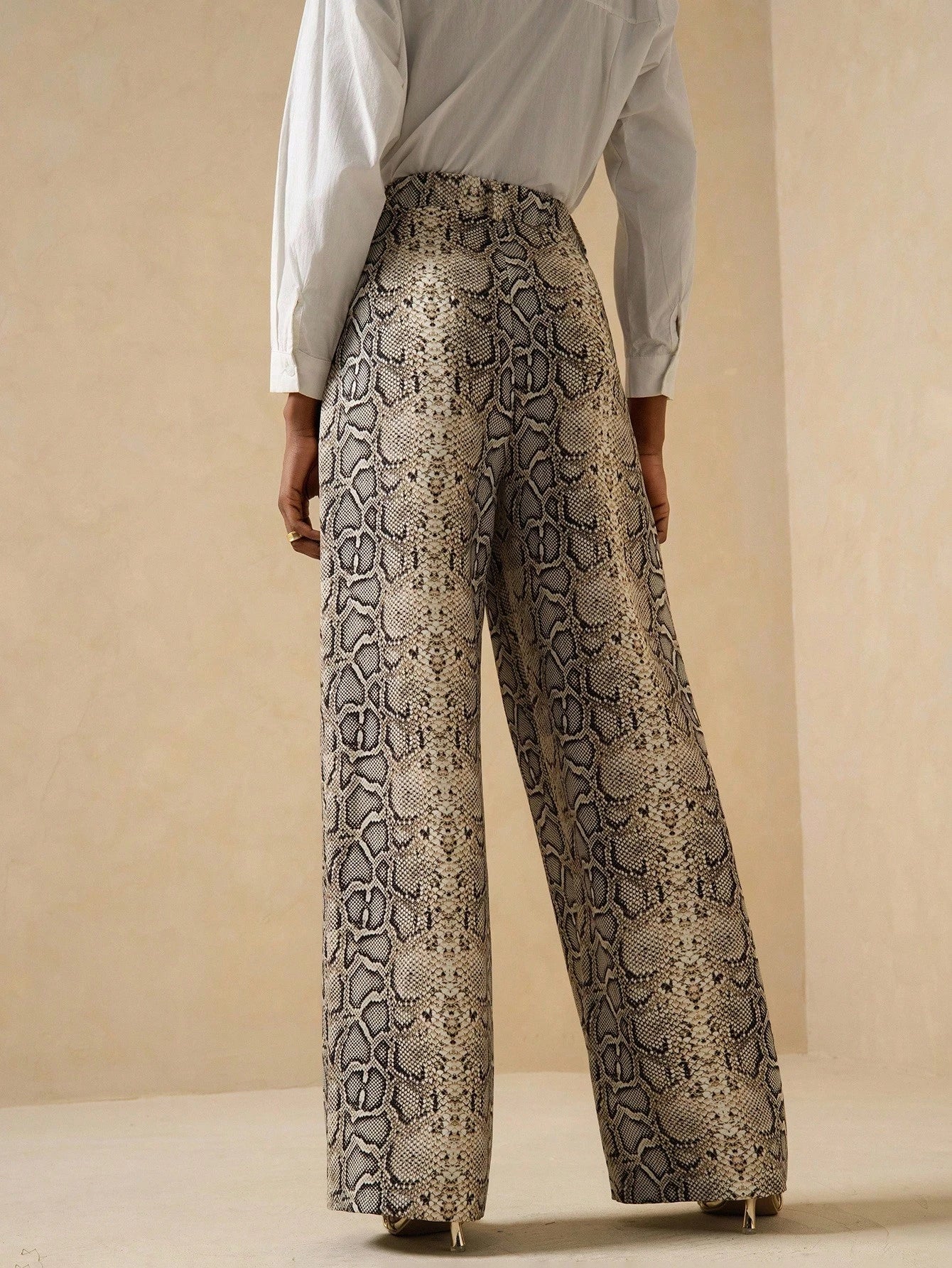 Snake Print Pants
