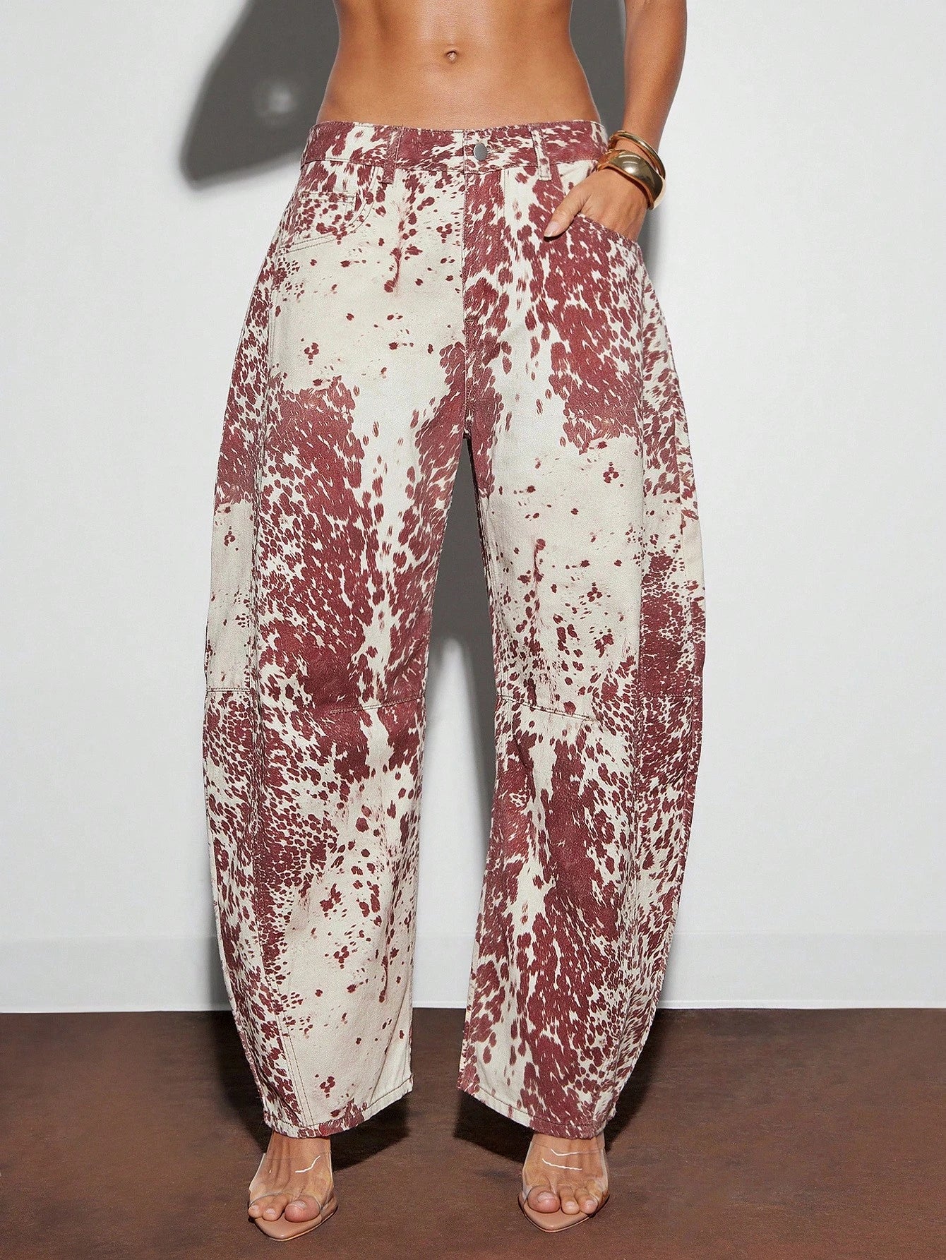 Printed pants
