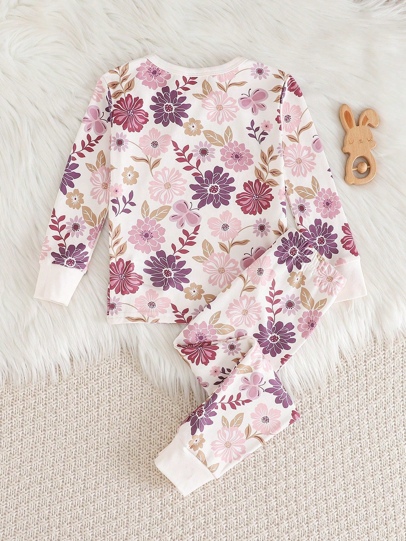 Girls Floral Pajama