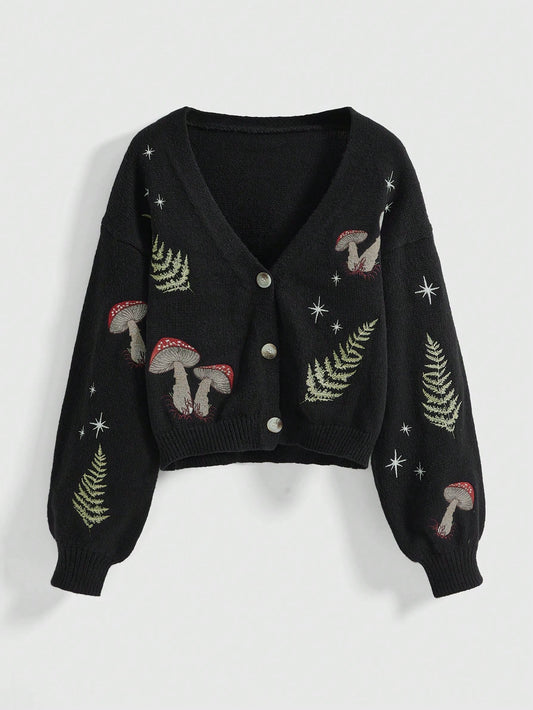 Mushrooms Cardigan