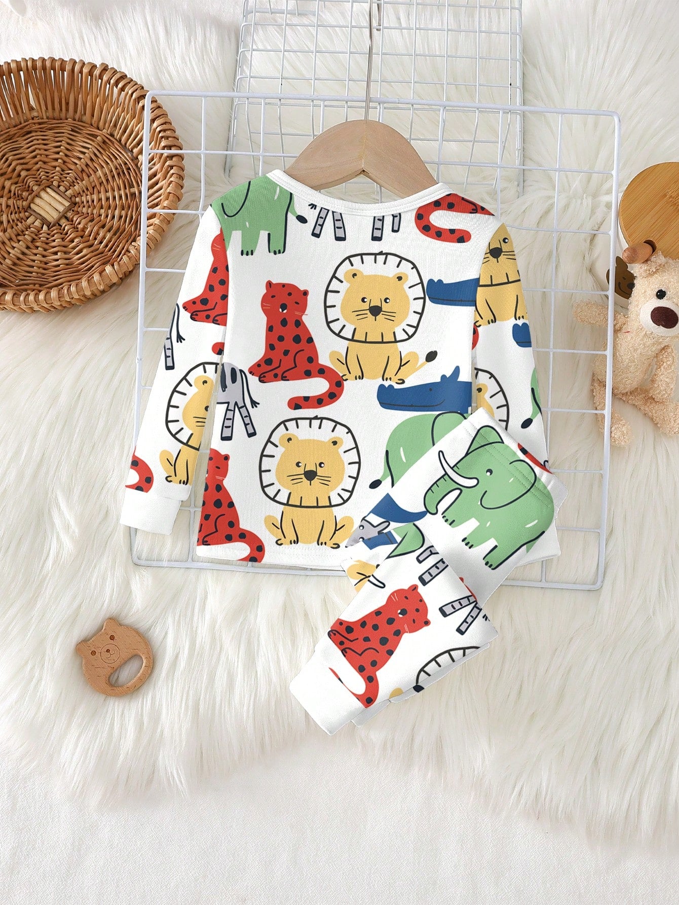 Boys Wild Animals Pajama