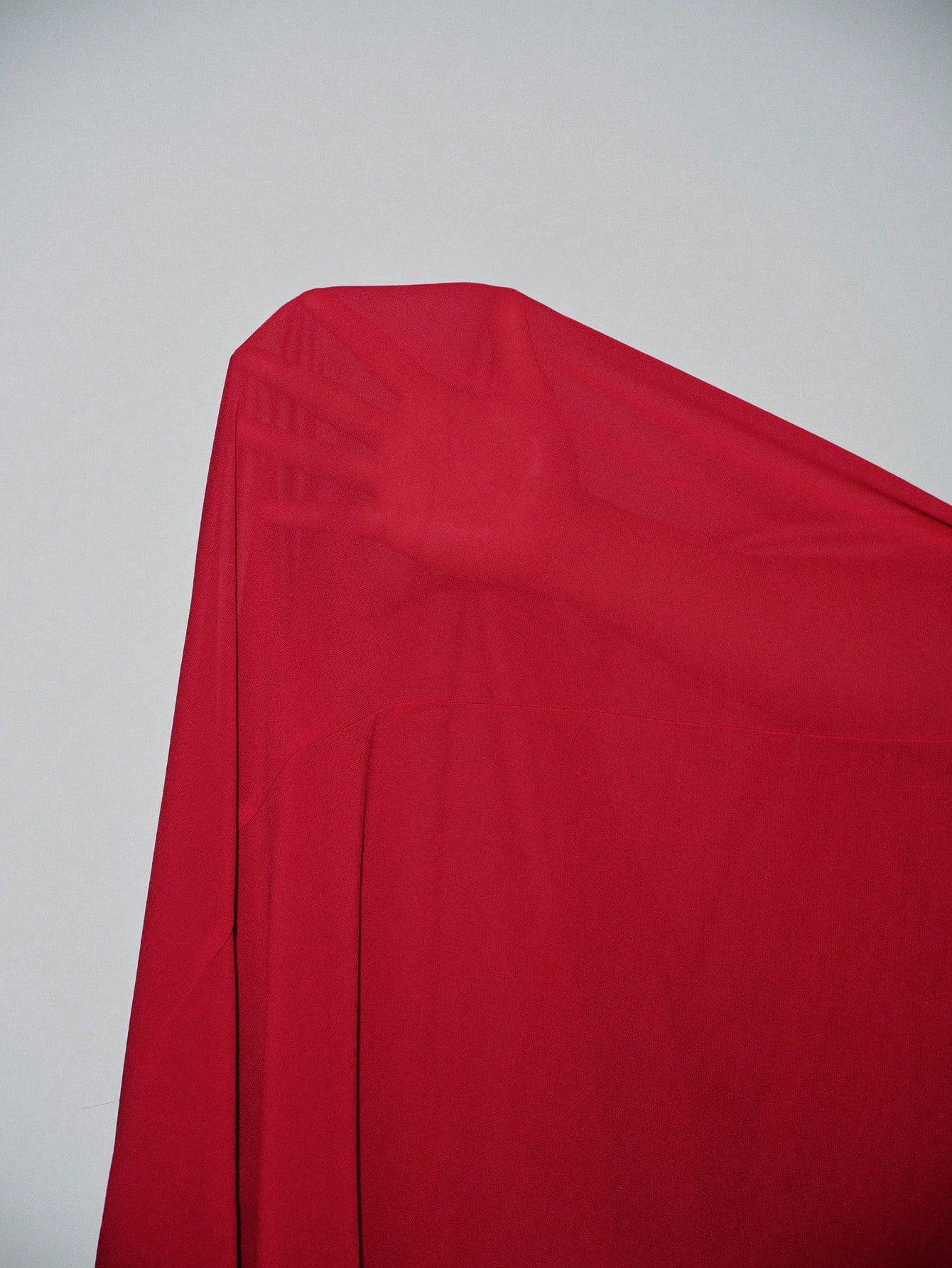 Twist Waist Maxi Red Dress
