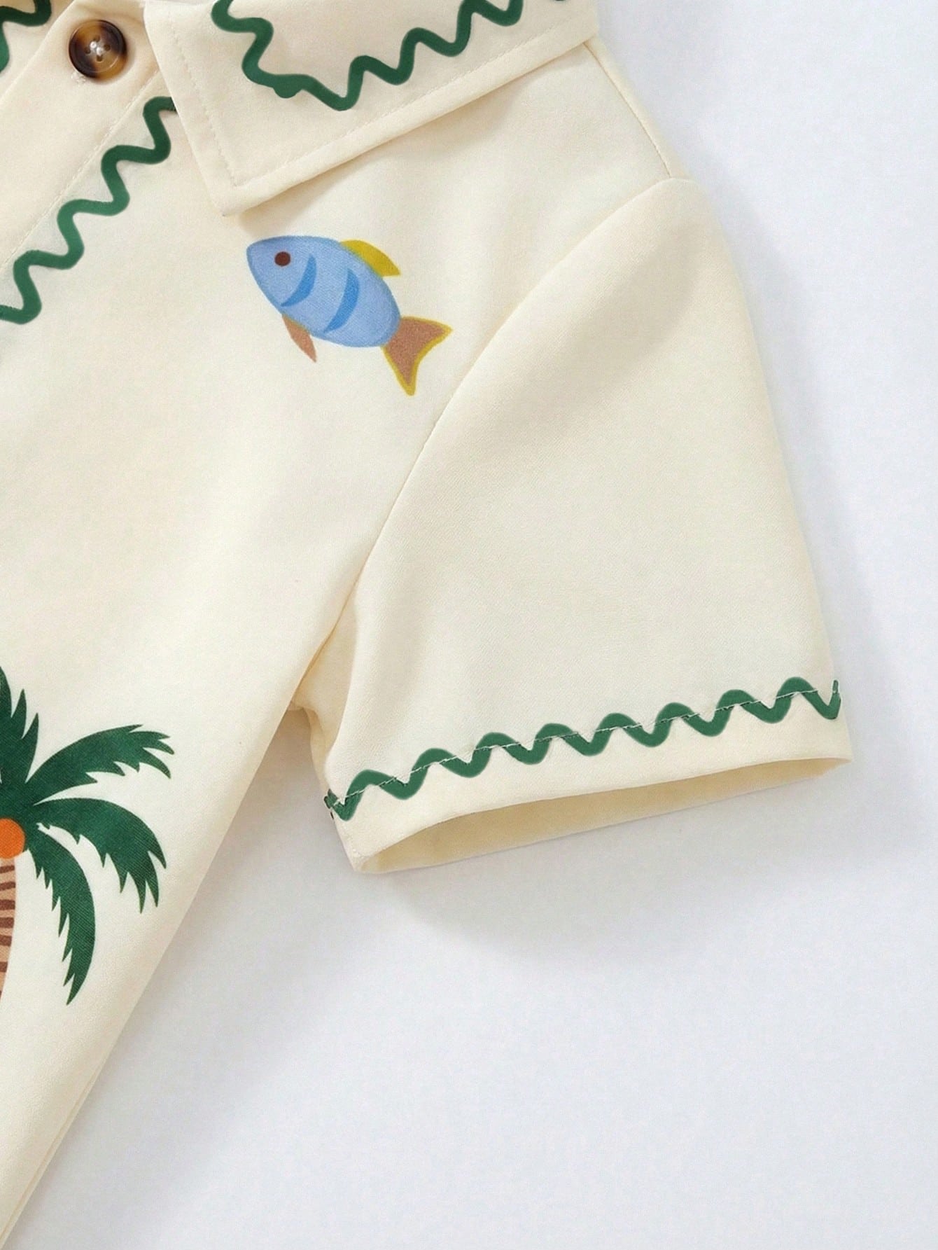 Boys' Tropical Shirt And Shorts Set