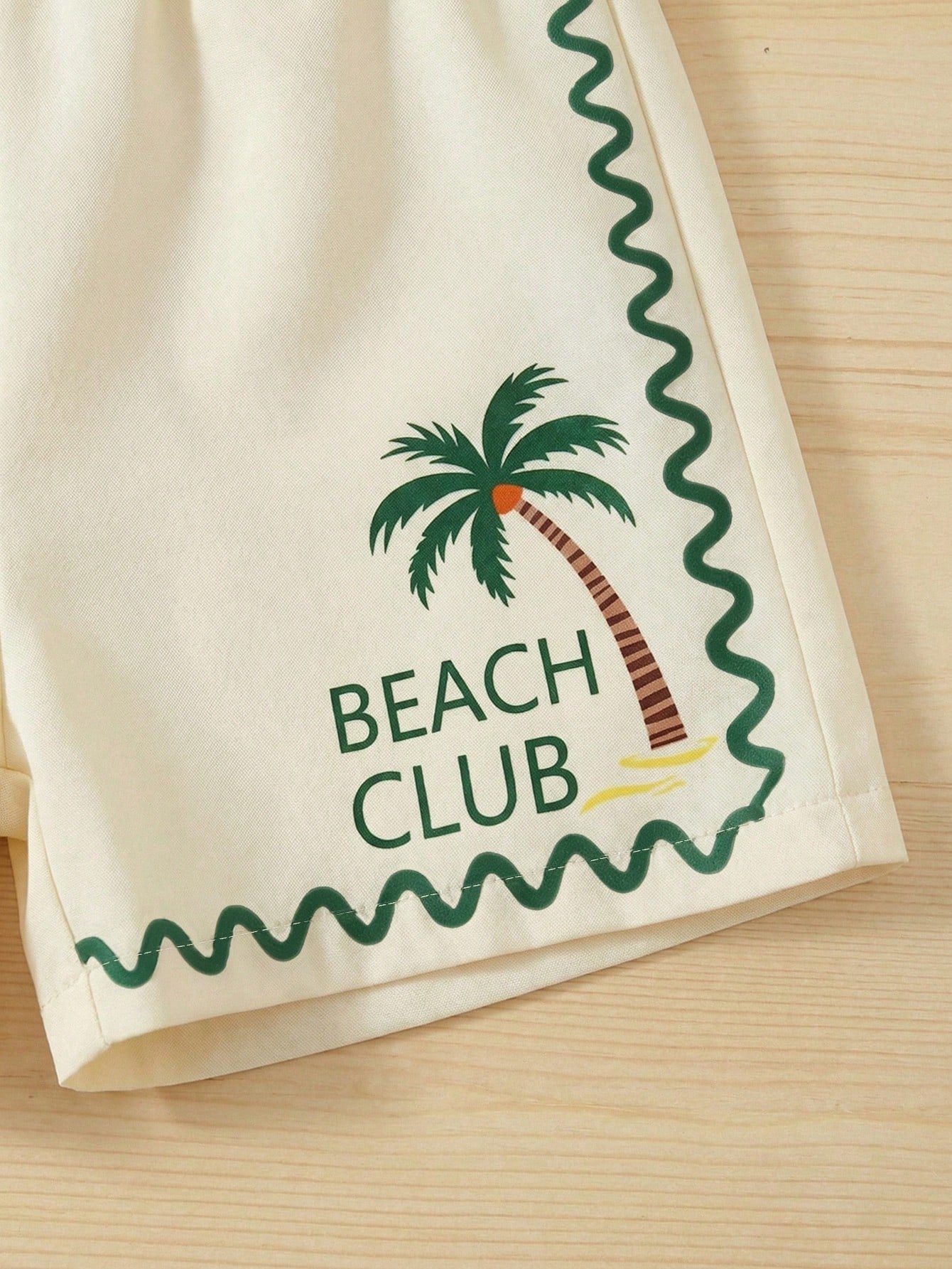 Boys' Tropical Shirt And Shorts Set