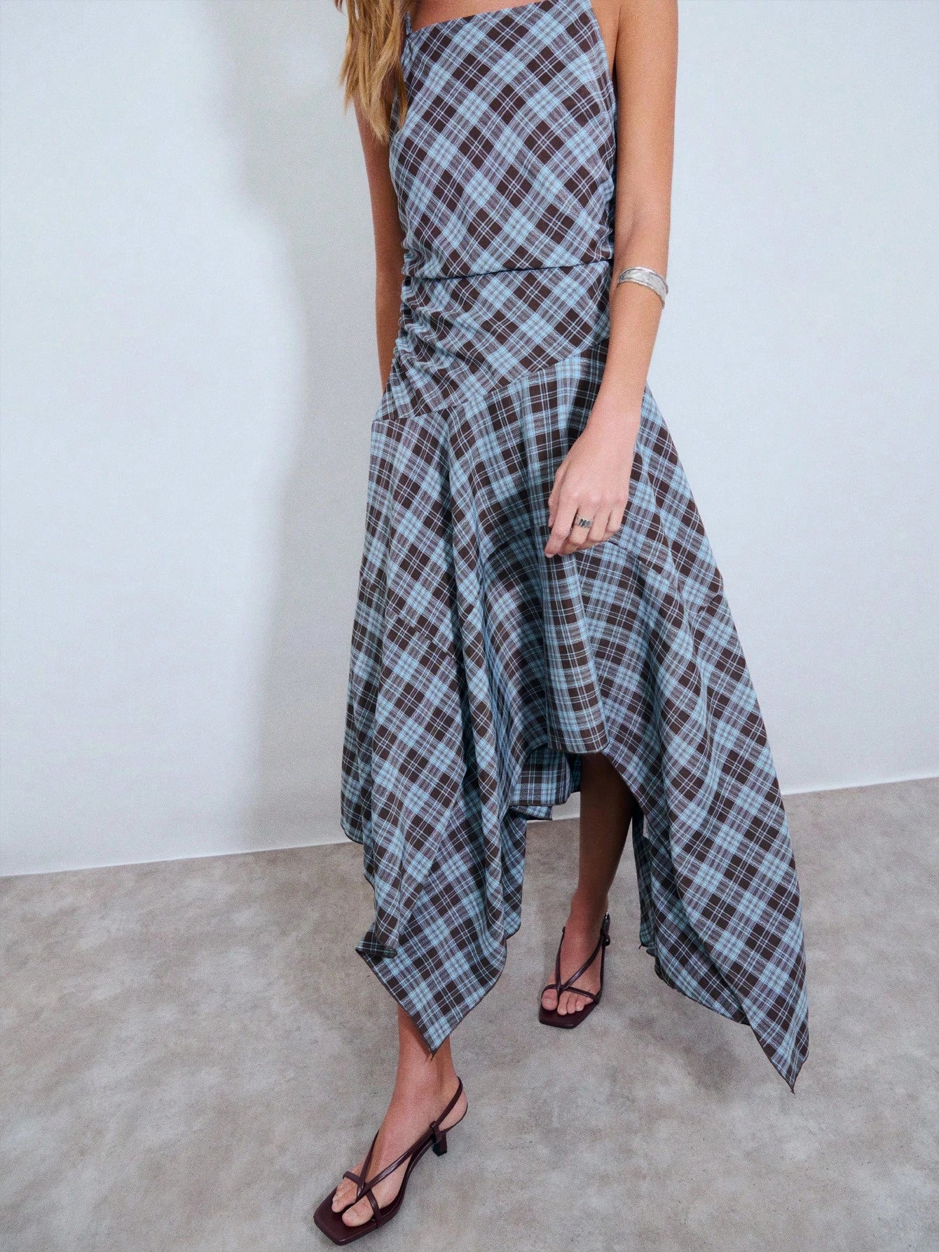 Asymmetrical Slip Dress