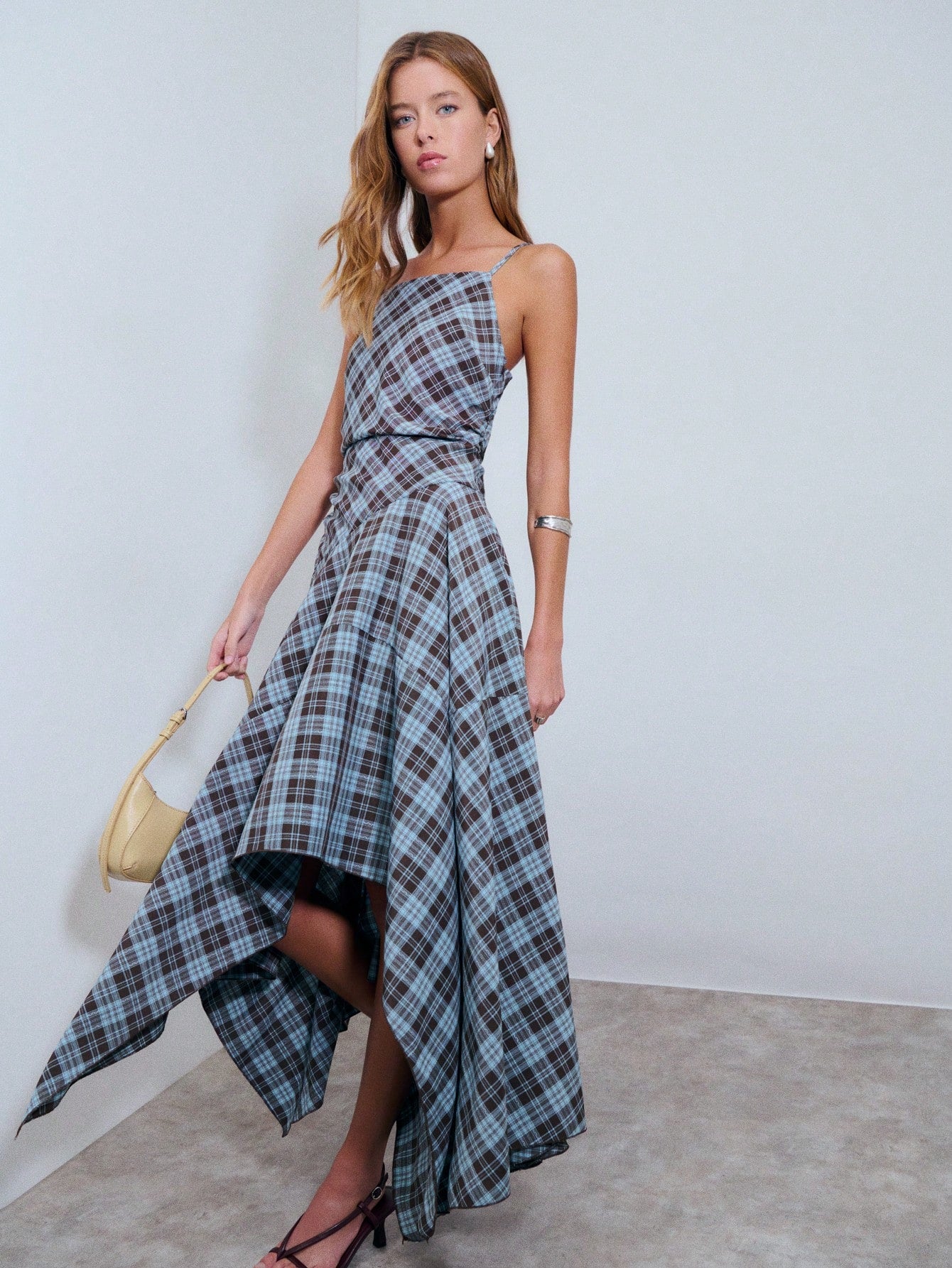 Asymmetrical Slip Dress