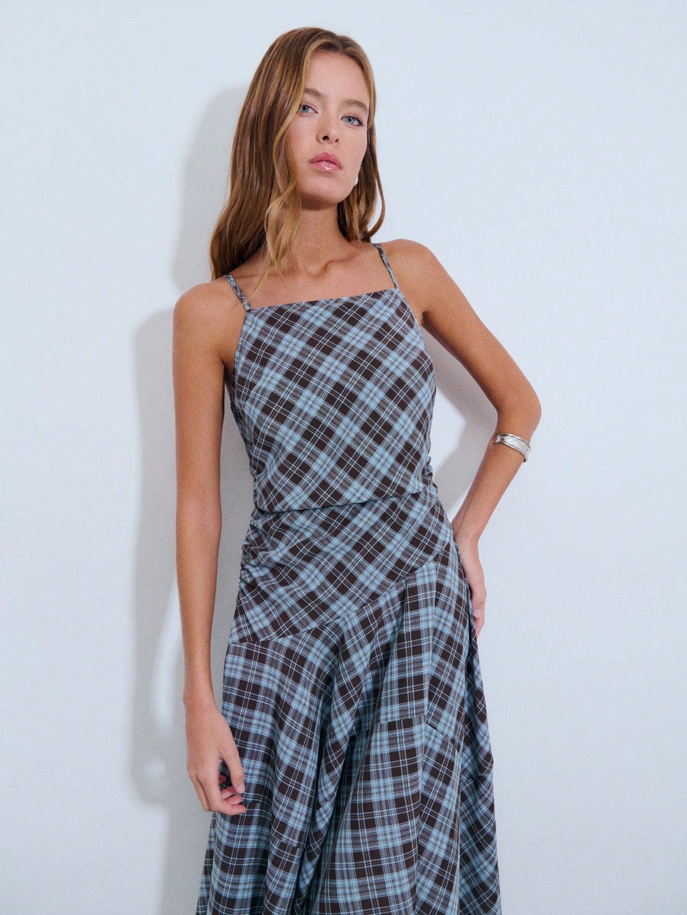 Asymmetrical Slip Dress
